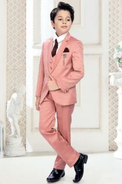 Boys shop pink suit