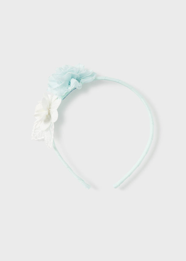 10676 - Flowers headband for baby girl - Anise