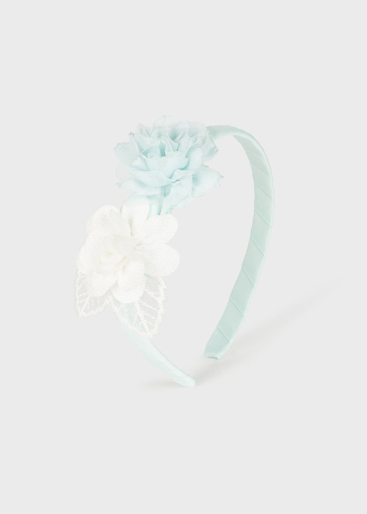 10676 - Flowers headband for baby girl - Anise - Kids Chic
