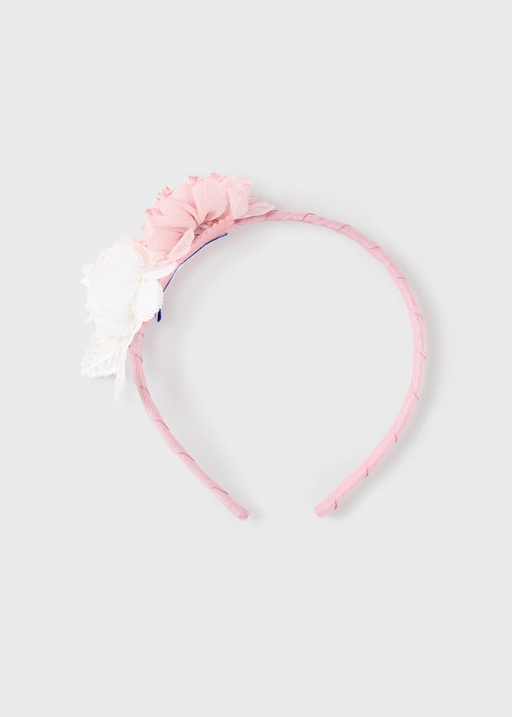 10676 - Flowers headband for baby girl - Dahlia - Kids Chic