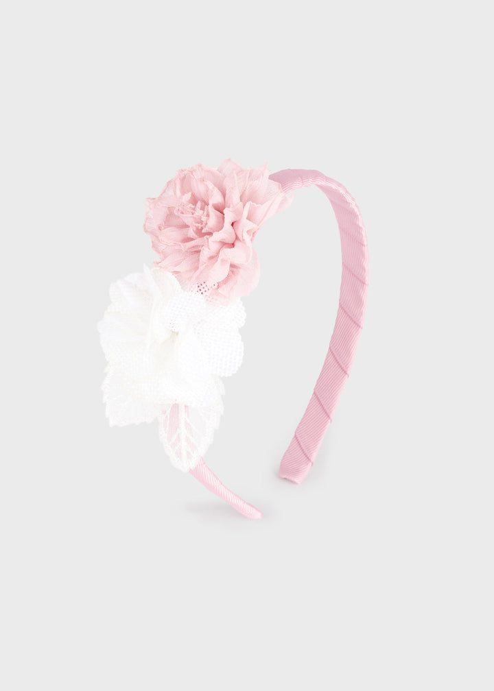 10676 - Flowers headband for baby girl - Dahlia - Kids Chic