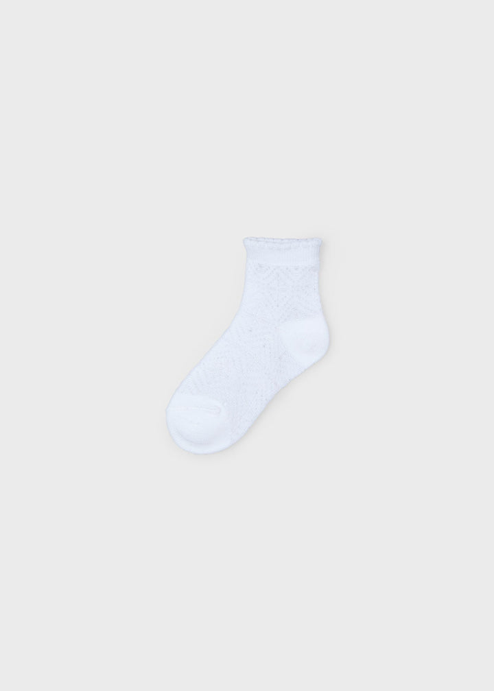 10709 - Socks for girl - White - Kids Chic