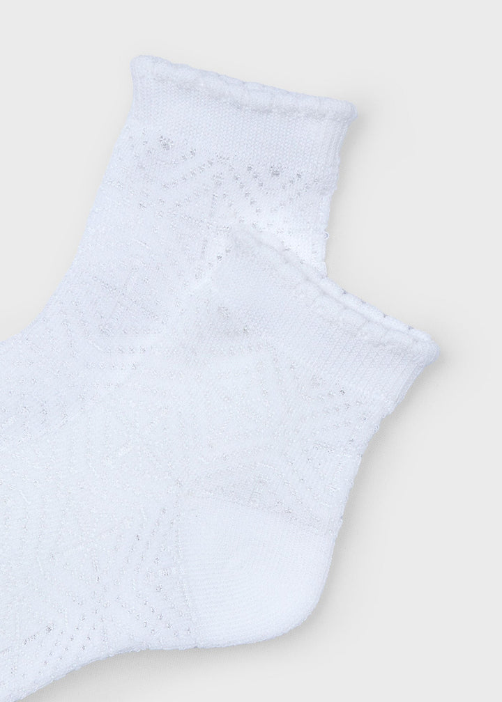 10709 - Socks for girl - White - Kids Chic