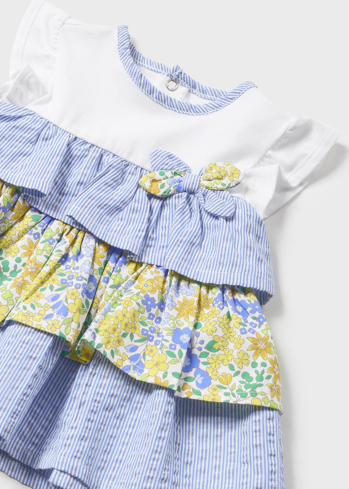 1898 - Dress for newborn girl - Dandelion - Kids Chic