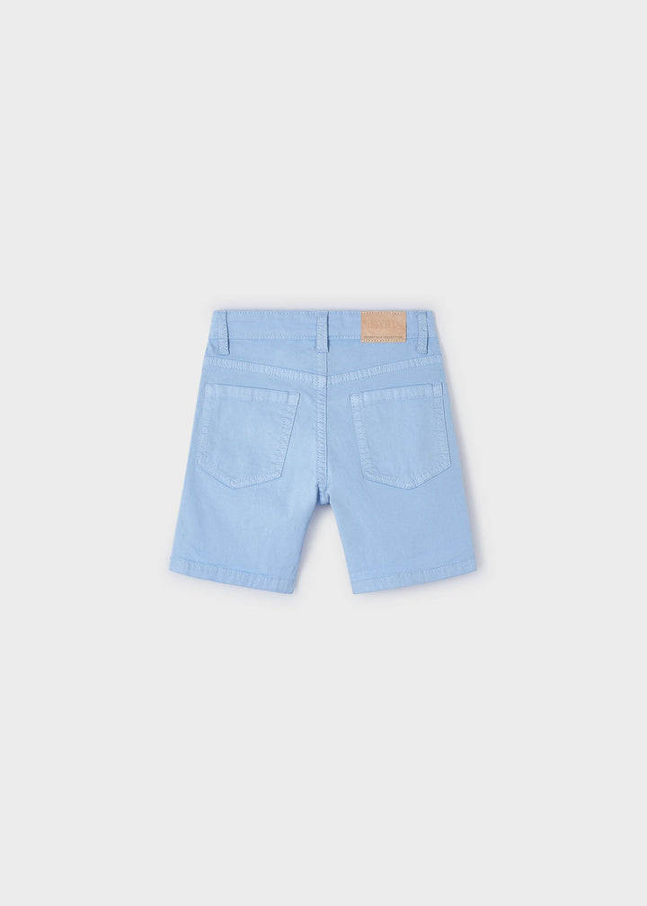 Basic 5 pockets twill shorts for boy- Mayoral kids clothing - Summer collection