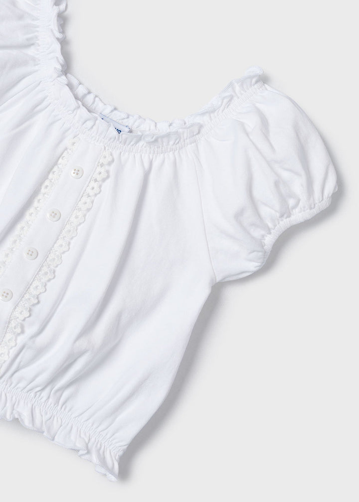 3260 - Flutter shorts set for girl - Ink - Kids Chic