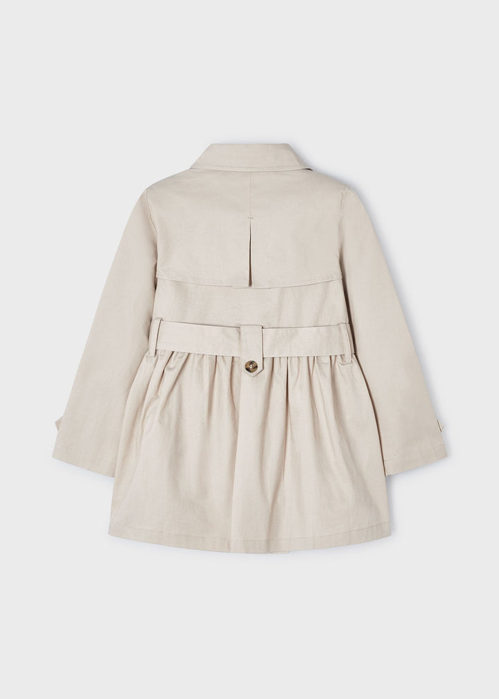 3480 - Raincoat for girl - Sand - Kids Chic