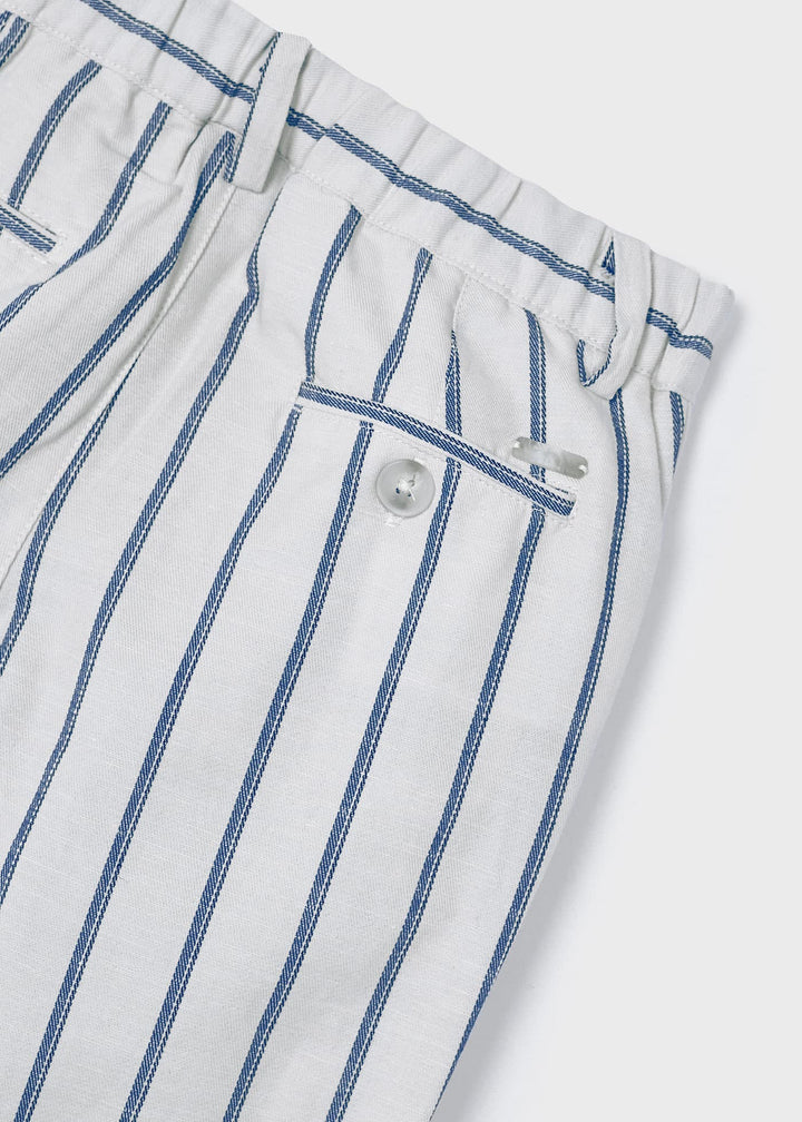 Striped suiting pants for boy- Mayoral kids clothing - Summer collection