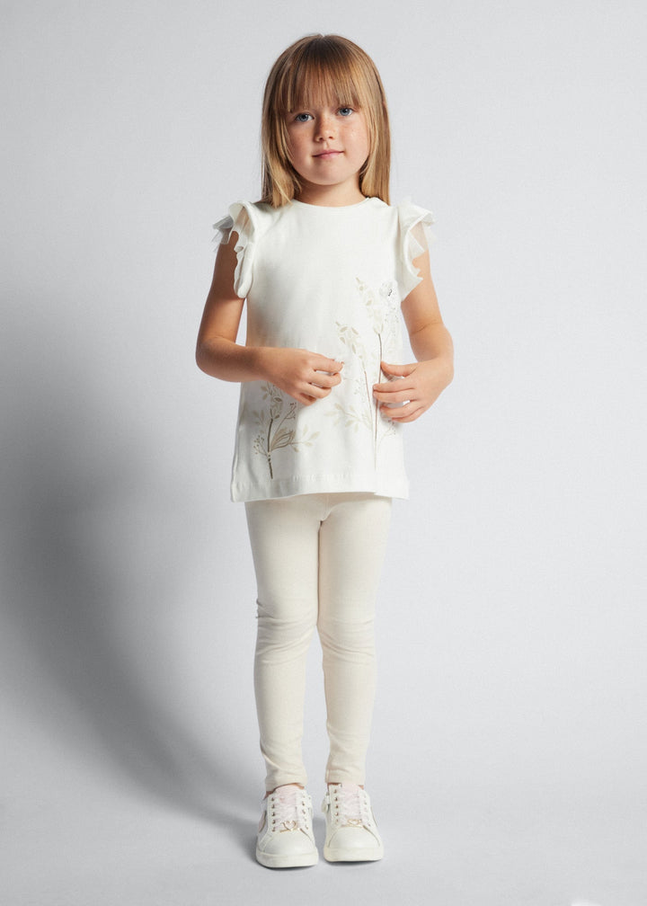 Sesame Mayoral Legging Set for Girls - Comfort Meets Style at Kids Chic.
