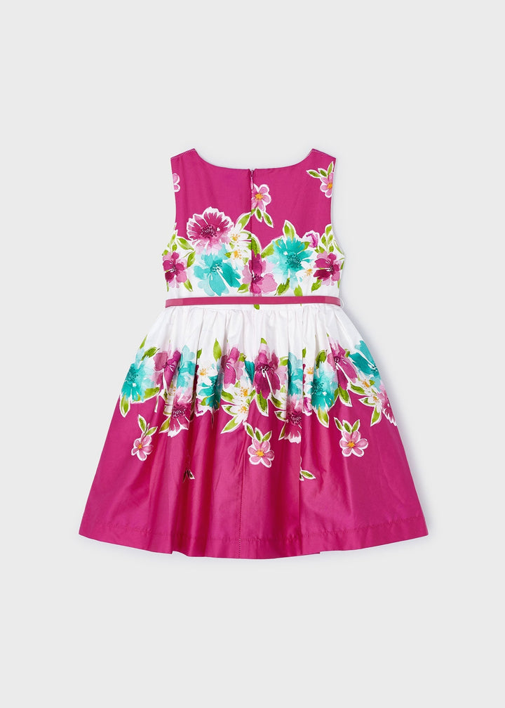 3921 - Dress for girl - Fuchsia - Kids Chic