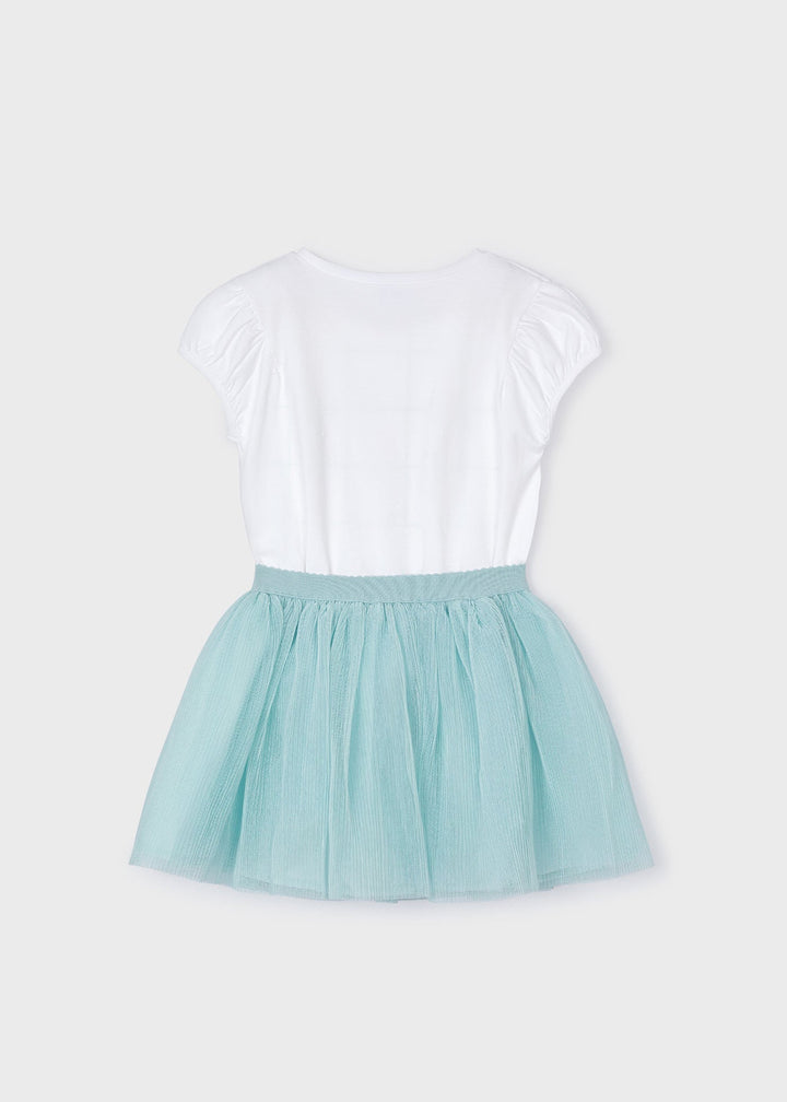 3953 - Tulle skirt set for girl - Anise - Kids Chic