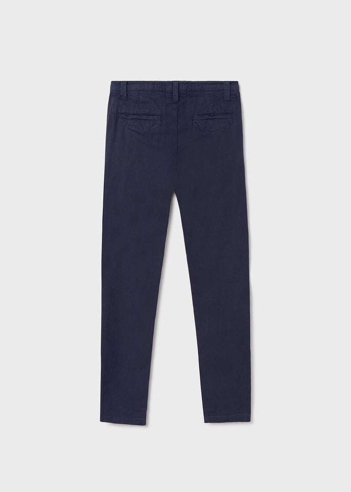 6506 - Linen pants for teen boy - Navy - Kids Chic