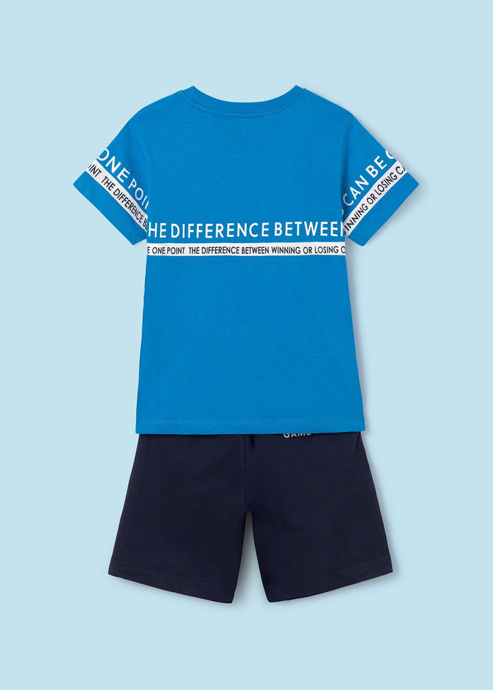 Knit set for teen boy- Mayoral kids clothing - Summer collection