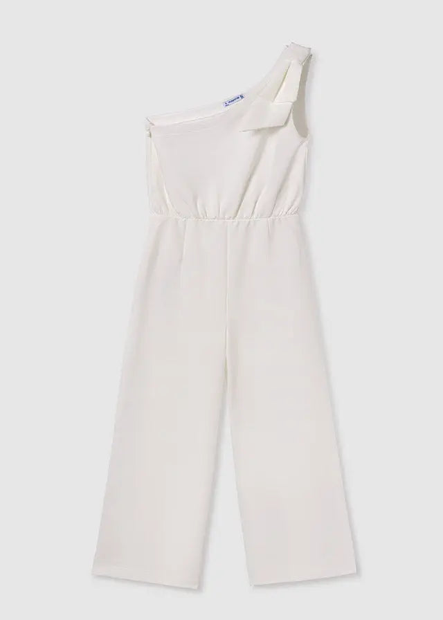 Girls Asymmetrical Jumpsuit- Mayoral kids clothing - Summer collection