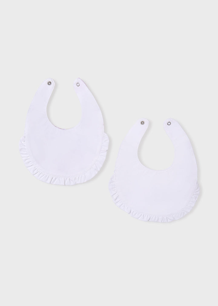 9417 - 2 bibs set - White - Kids Chic