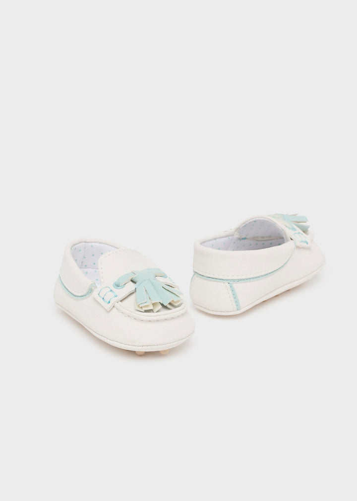Moccasins for newborn boy- Mayoral kids clothing - Summer collection