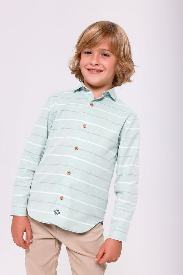 BOY SHIRT - SEE GREEN