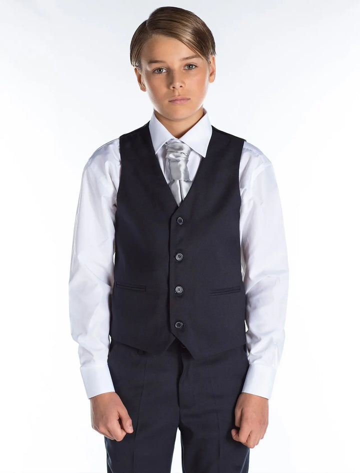 Black Knight 5 Pieces Suit Set for Boys Kids Chic