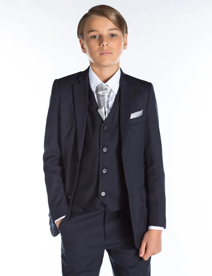 Black Knight 5 Pieces Suit Set for Boys Kids Chic