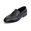 Durable baby black leather shoes for style and comfort.