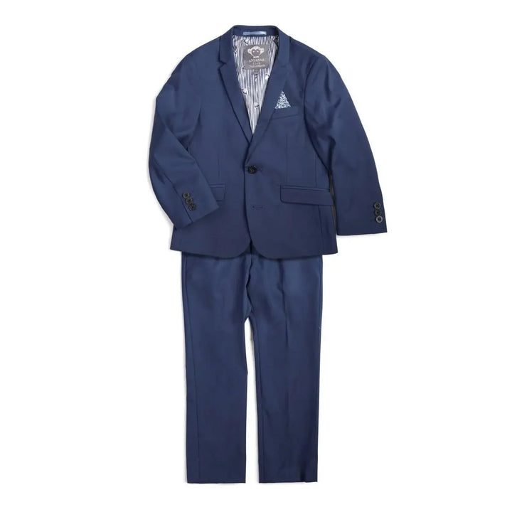 Boys 2 pieces navy blue suit Appaman