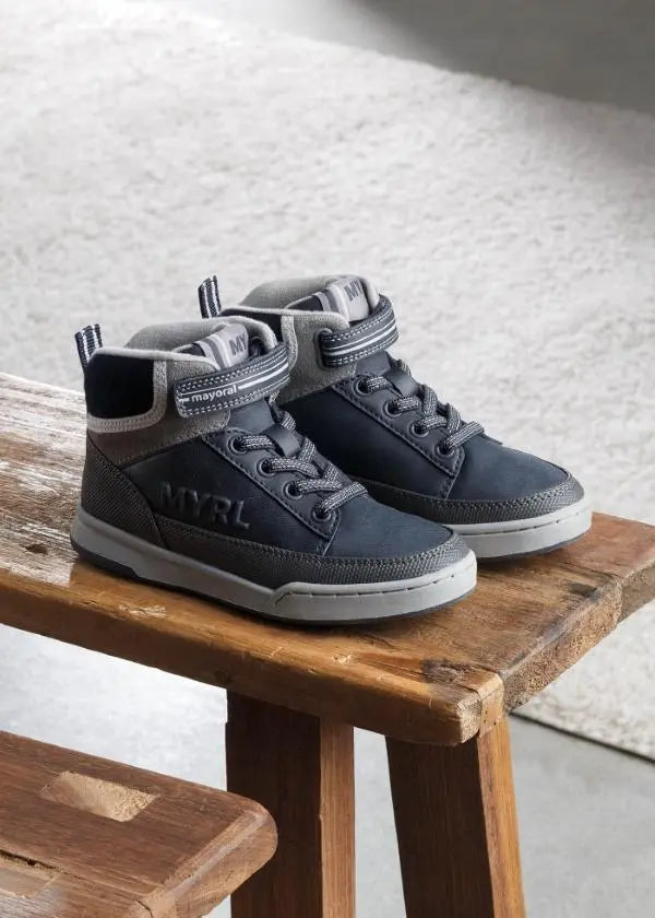 City bootie for boy - Navy Mayoral