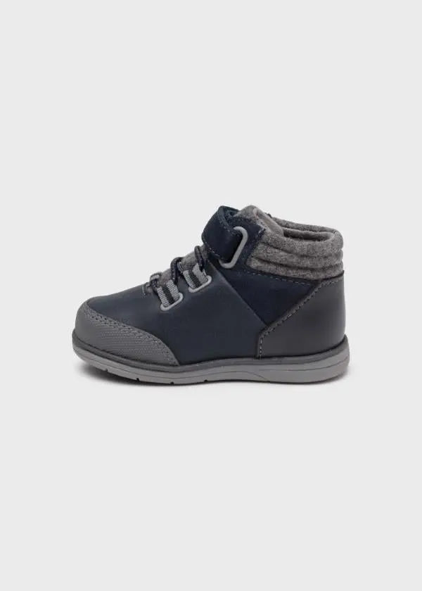 Hiker boots for baby boy - Navy Mayoral
