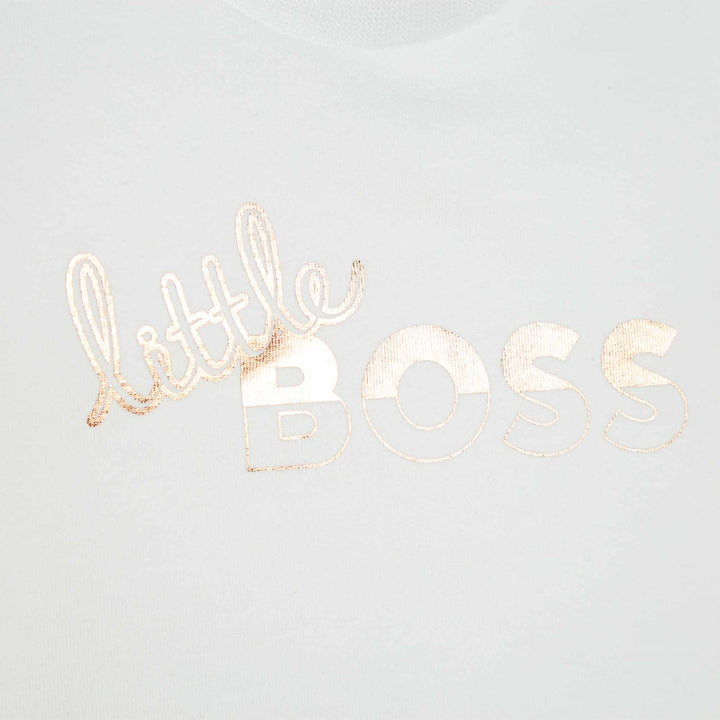 GIRLS White Boss T-Shirt BOSS