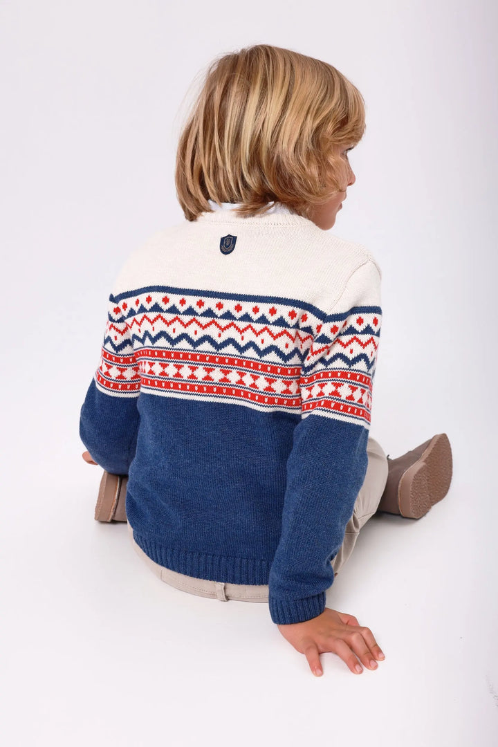 JUMPER - NAVY BLUE Tutto Piccolo