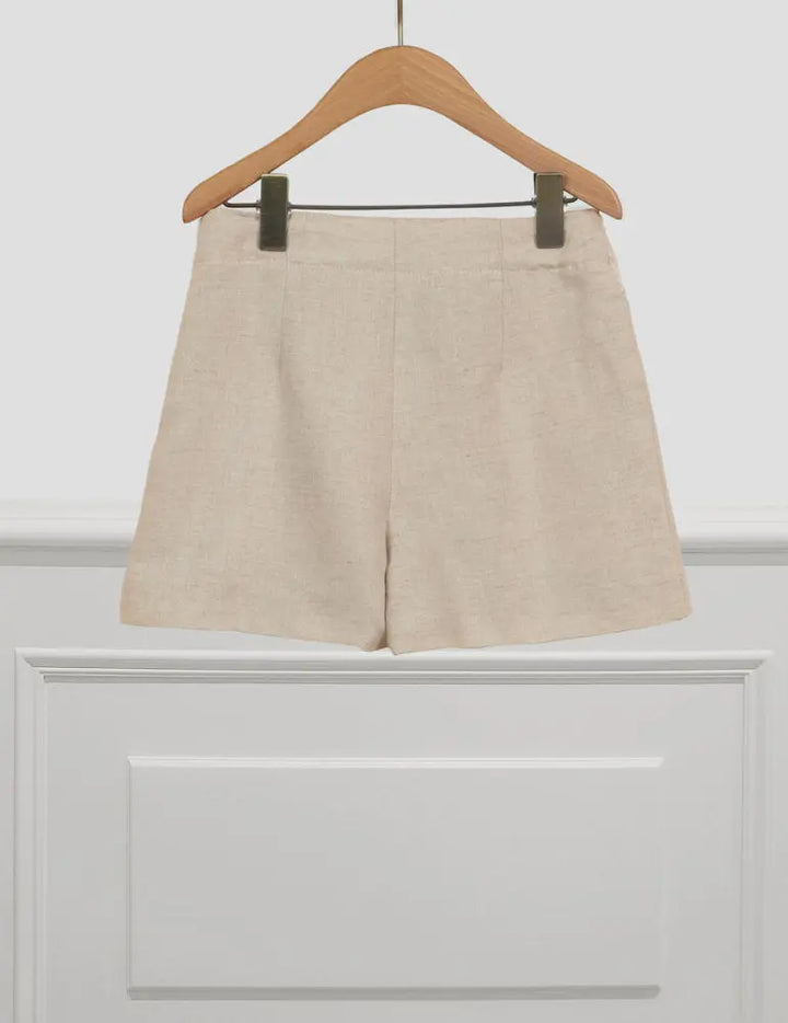 Linen Shorts for Girl Linen Abel and Lula