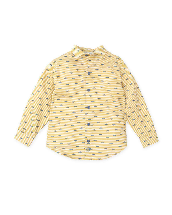 BOY SHIRT - MUSTARD