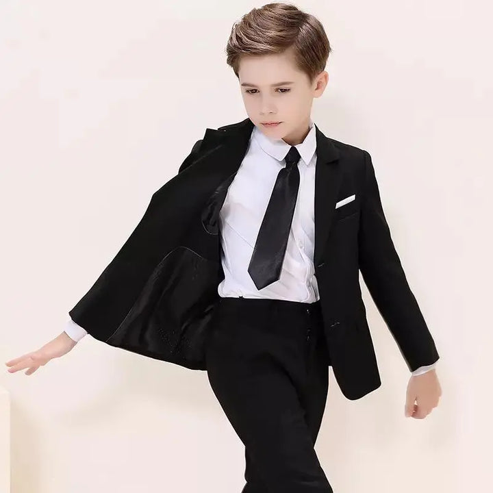 Suit for boys: 3 pieces Set - Black Kids Chic