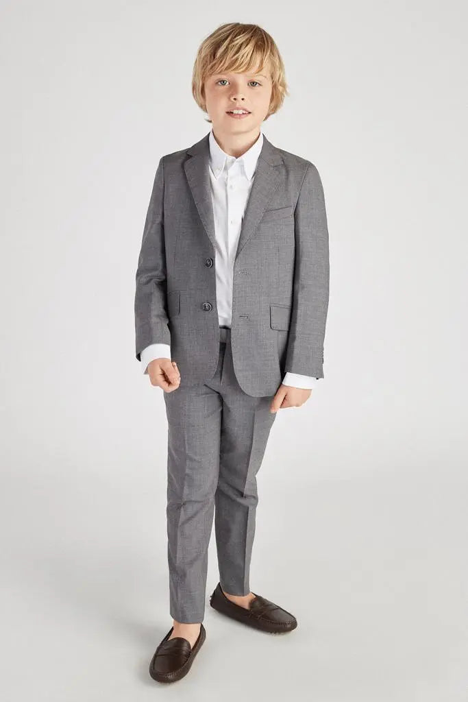 Suit for boys: 3 pieces Set - Grey Kids Chic