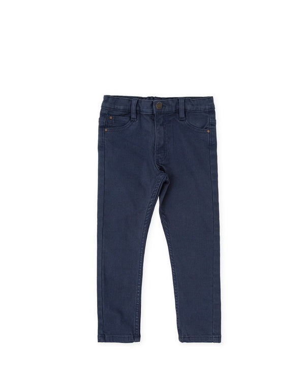 TROUSERS - NAVY BLUE