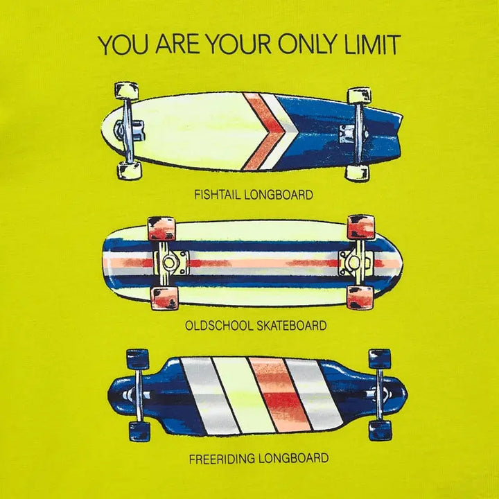 Skateboards S/s  T-shirt for Boy Green Mayoral