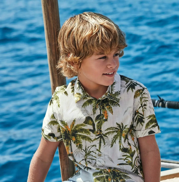 6117 - S/s shirt for teen boy - Jungle Mayoral