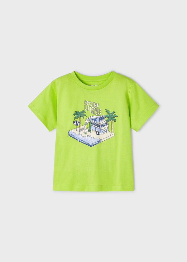 S/s van tshirt for boy- Mayoral kids clothing - Summer collection