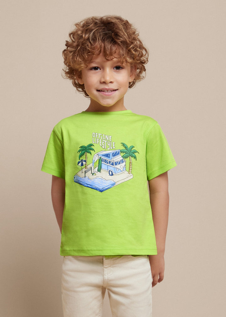 van tshirt for boy- Mayoral kids clothing - Summer collection