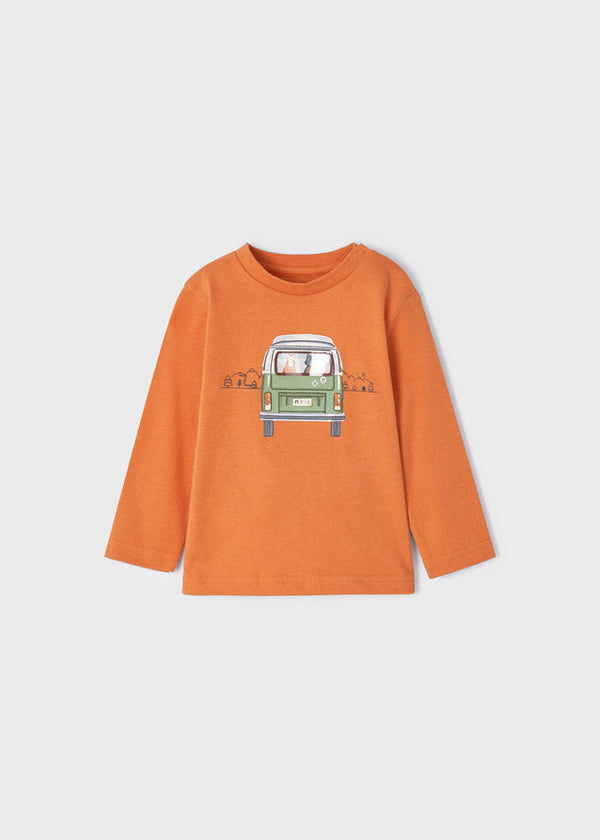 L/s shirt for baby boy - Carrot Mayoral