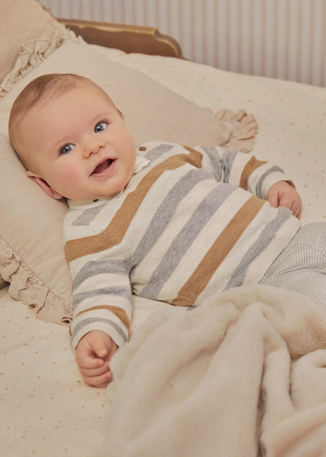 Sweater for newborn boy - H. Caramel Mayoral