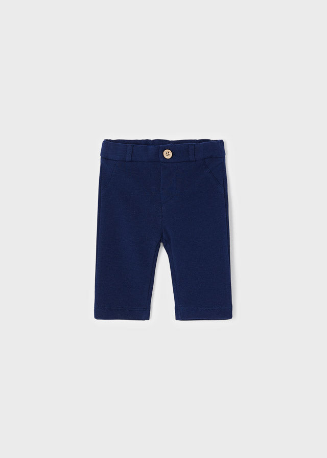 Dressy pants for newborn boy - Night blue Mayoral