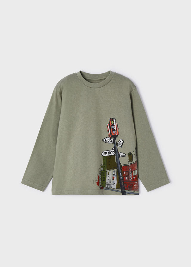 L/s shirt for boy - Thyme Mayoral