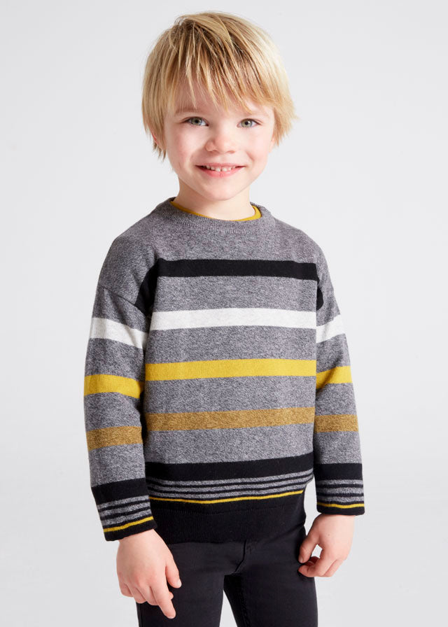 Stripes jumper for boy - FOSSIL Mayoral