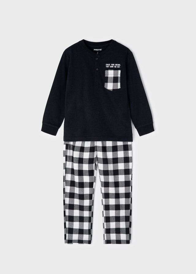 Pyjama set for boy - Black Mayoral