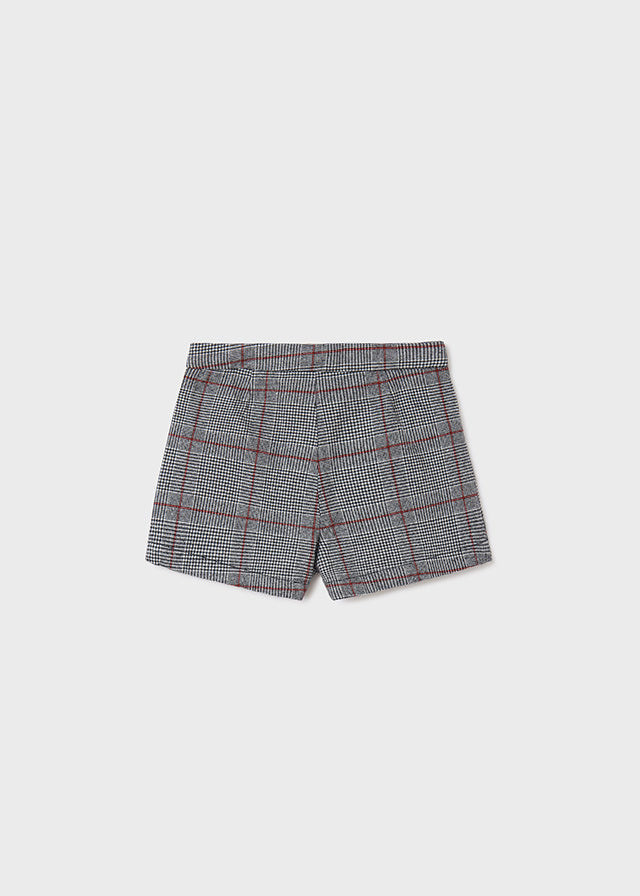 Plaid shorts for teen girl - Black Mayoral