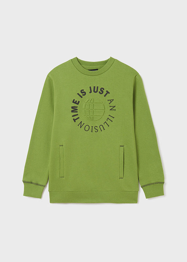 Pullover for teen boy - matcha Mayoral