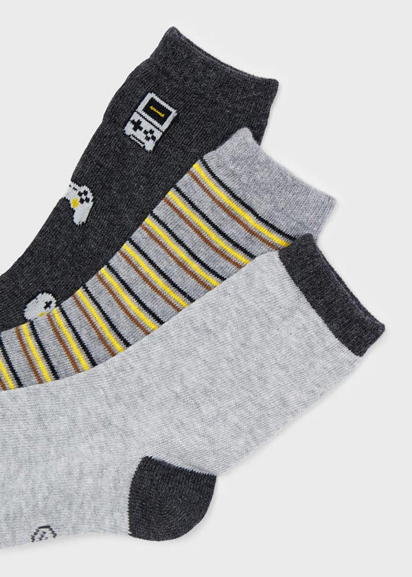 3 socks set for boy - FOSSIL Mayoral