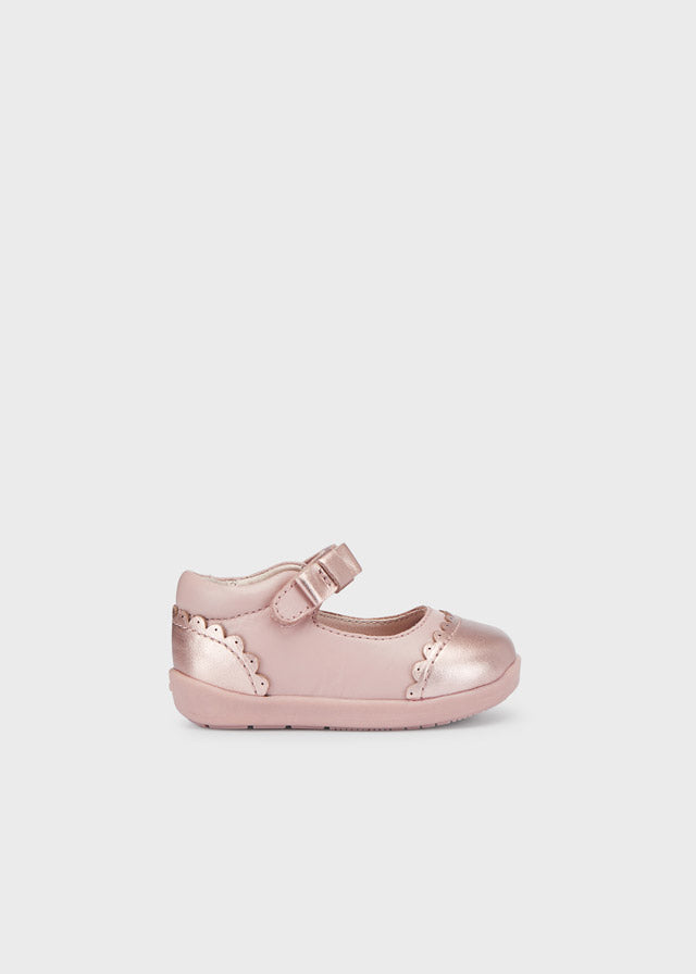 Mary jane shoes for baby girl - Nude Mayoral