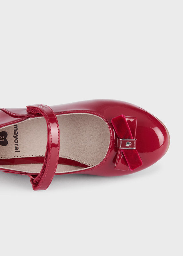 Patent leather mary jane for girl - Red Mayoral