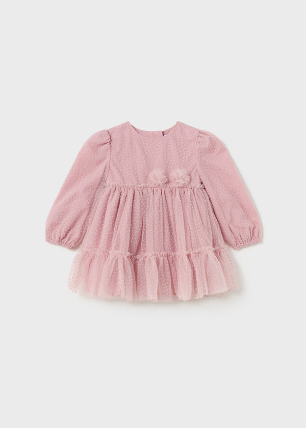 2971- Dress for baby girl - Rose Mayoral